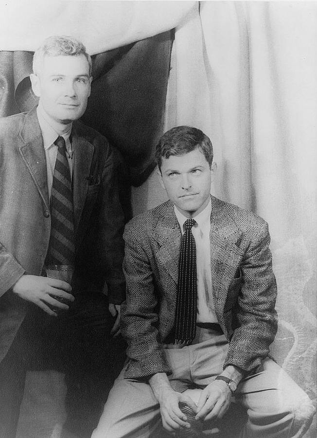Donald Windham and Sandy Campbell 1955